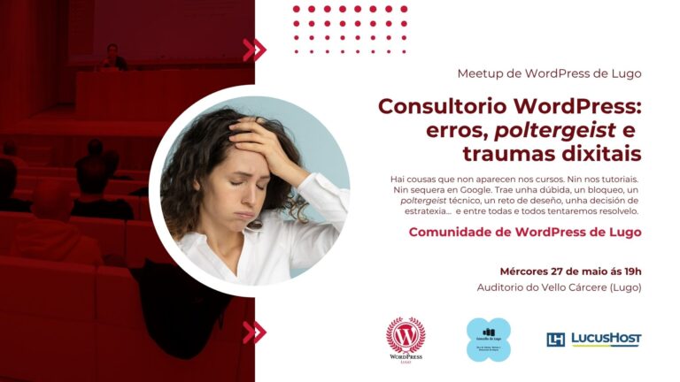 Consultorio WordPress: erros, poltergeist e traumas dixitais